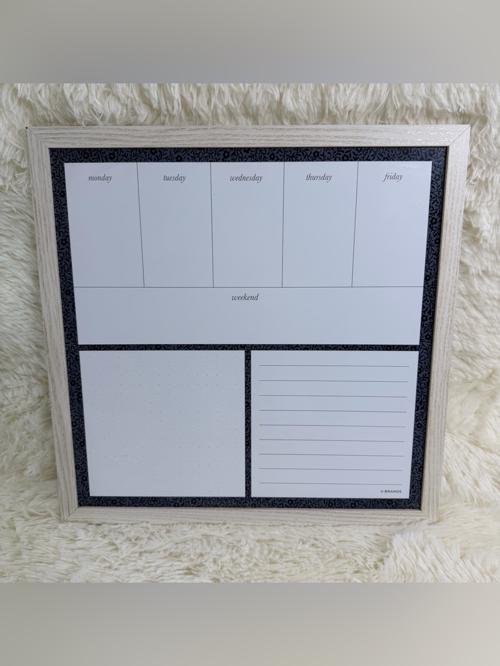 U Brands Weekly Planner Board